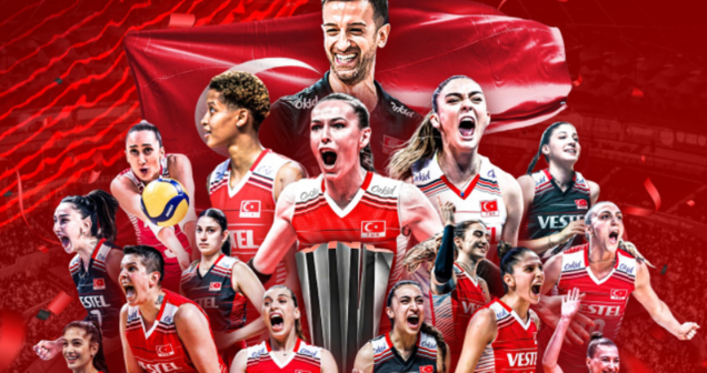 Türkiye voleybol'da kaçıncı oldu?